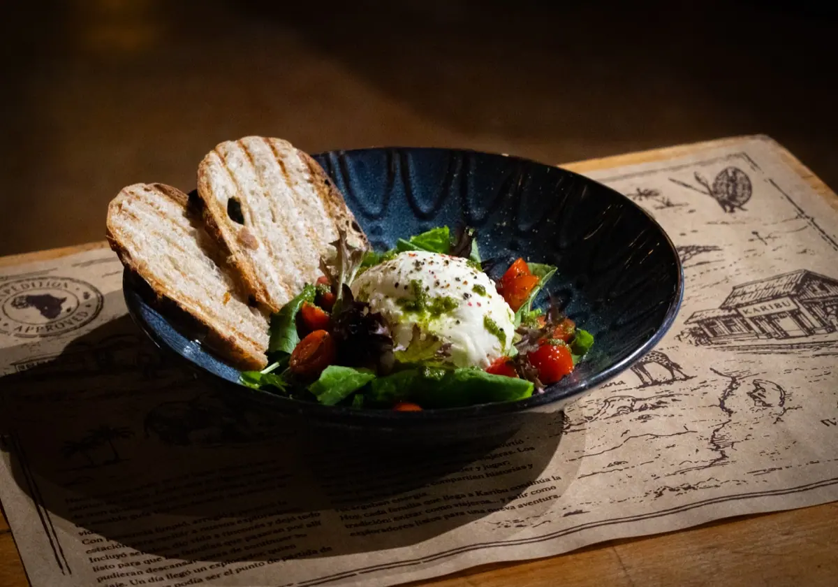 Plato del menú Karibu